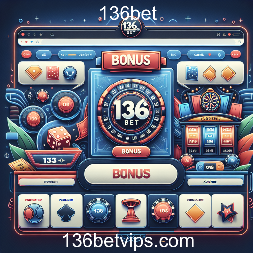 Descubra a Categoria de Bônus no 136bet